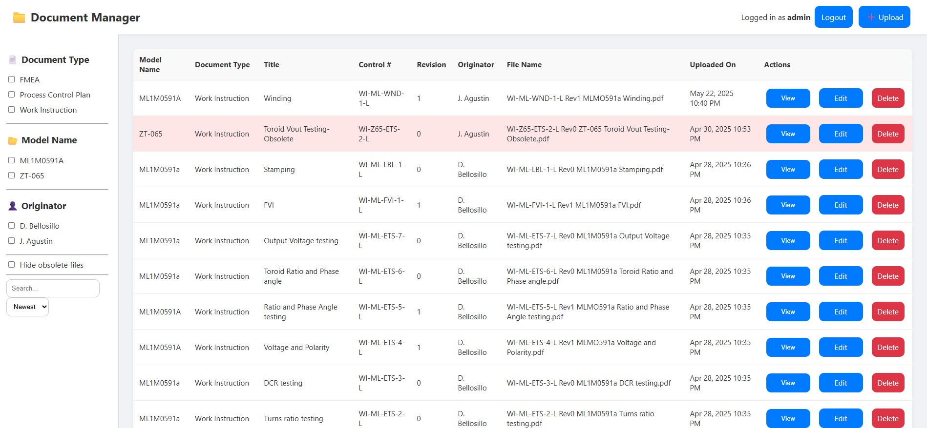 Document Management System